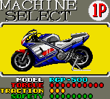 GP Rider screenshot 3 for Sega Game Gear